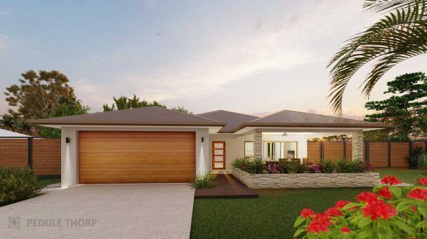 Freshwater house design front render