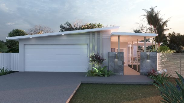 Braeside court house design front render